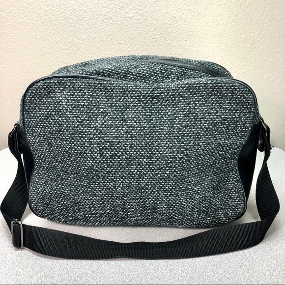 Vintage Givenchy Carry On Gray Tweed Travel Bag - Picture 5 of 8